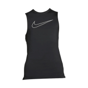 Nike Pro Dri-Fit Tight Fit Sleeveless Top Black - Asia