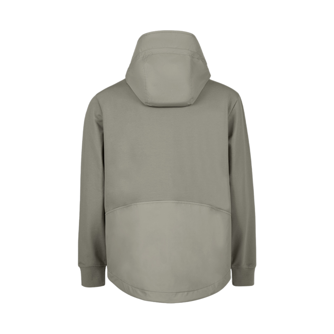 C.P. 컴퍼니 메트로폴리스 시리즈 스트레치 플리스 믹스드 지퍼 후드 실버 세이지 브라운 - 23FW(C.P. Company Metropolis Series Stretch Fleece Mixed Zipped Hoodie Silver Sage Brown - 23FW) - 3