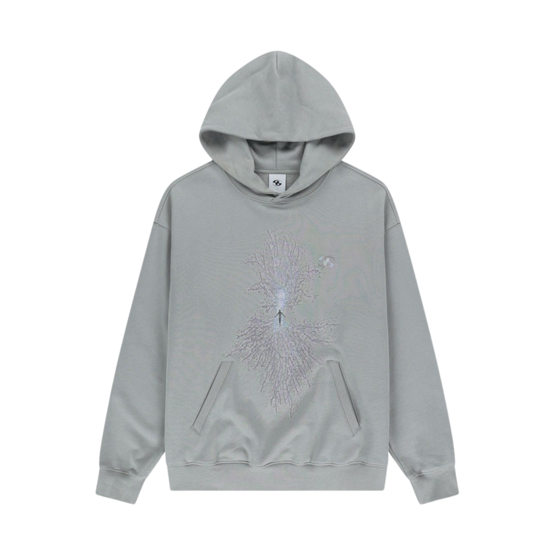 산산기어 바우미온 후디 그레이