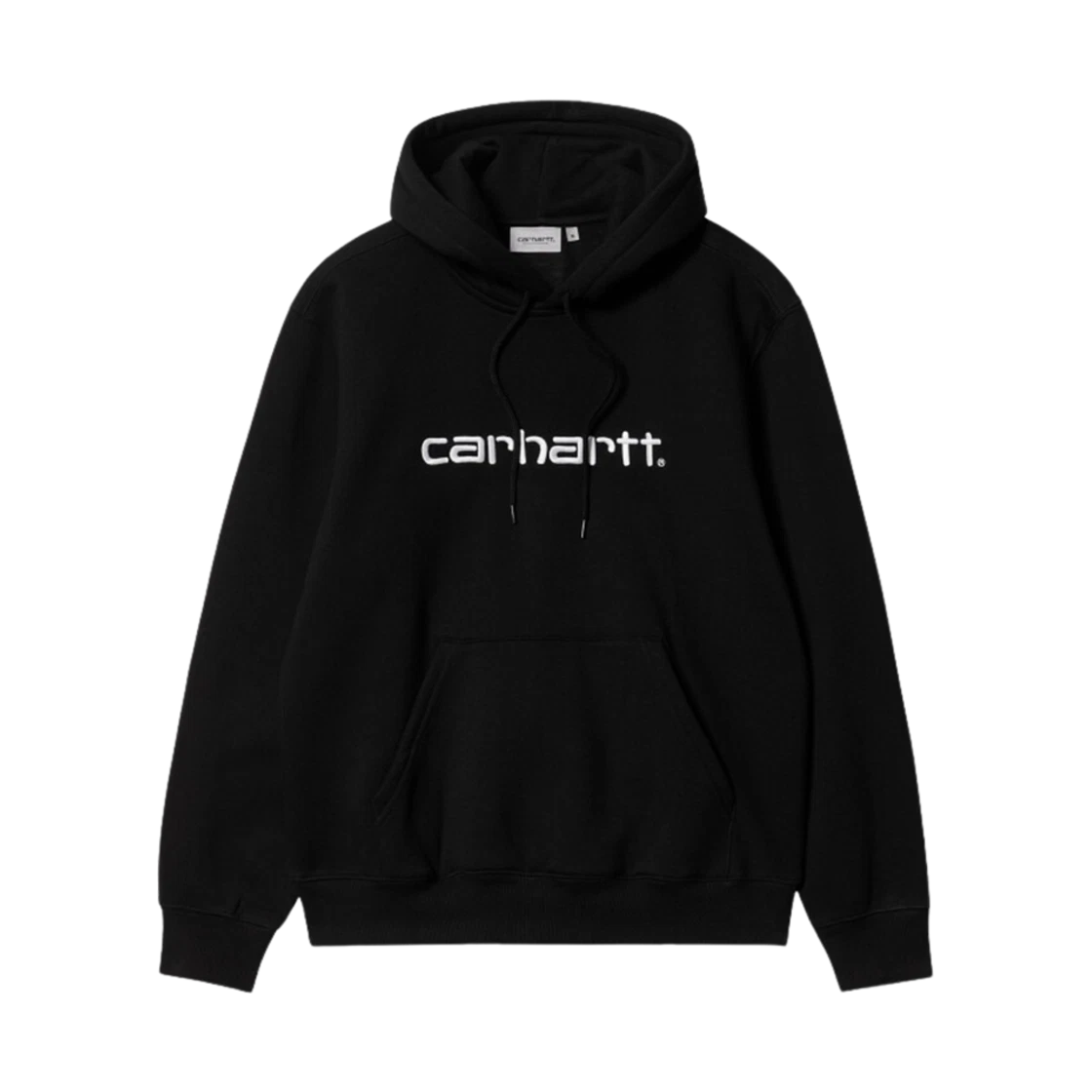 Carhartt WIP Carhartt WIP Hooded Carhartt Sweatshirt Black White · S