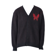 Needles x Studious Mohair Papillon 1 Cardigan Black