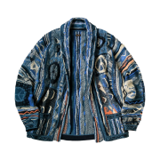 Kapital 7G Boro Gaudy Cardigan Navy