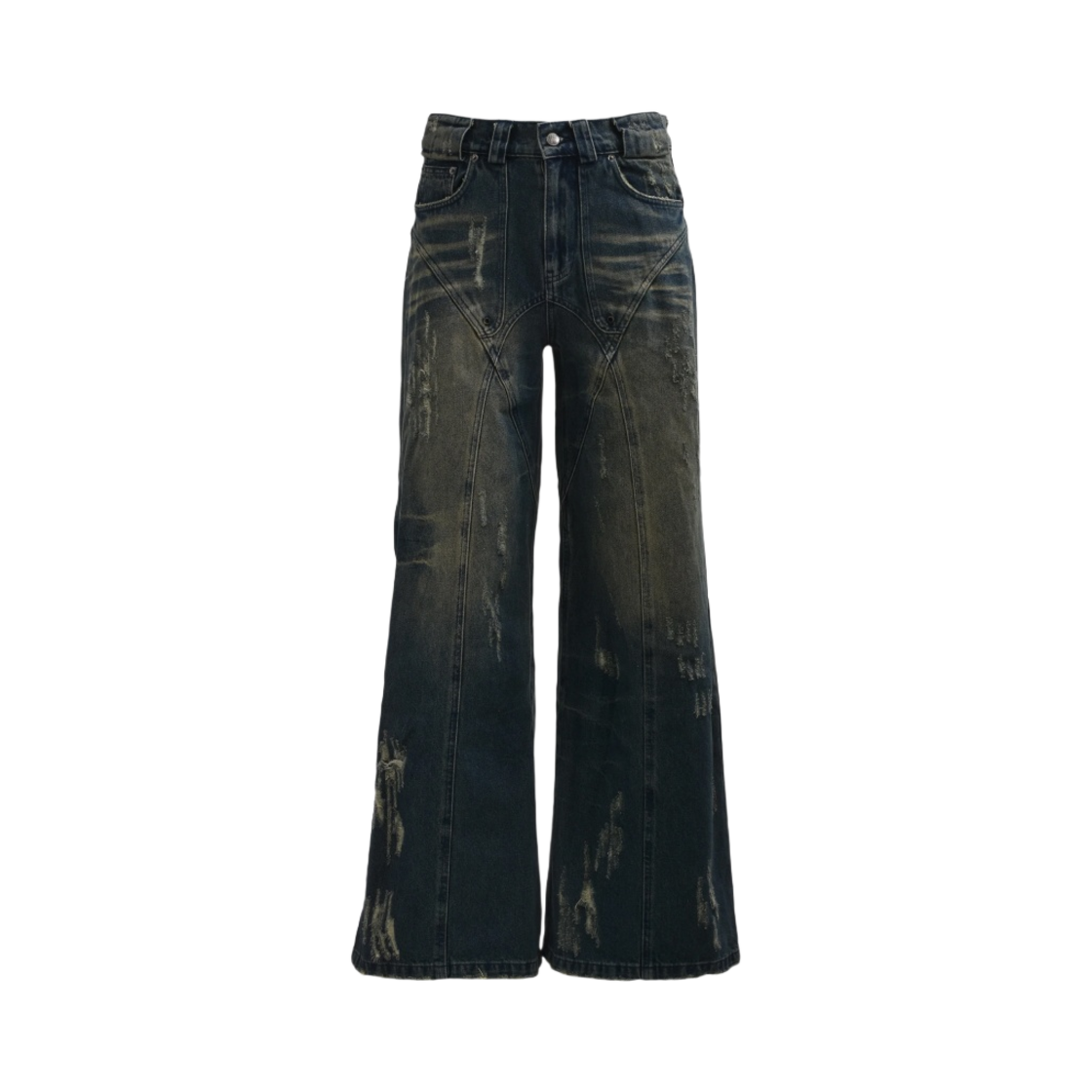 노페이스 스튜디오 아틀리에 듄 데님 썬 페이디드 블루(No/Faith Studios Atelier Dune Denim Sun Faded Blue)