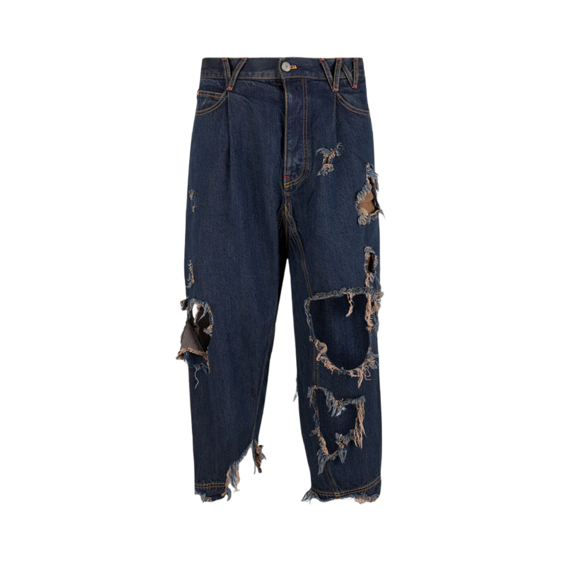 비비안 웨스트우드 디스트레스드 마카 진 틴티드 인디고(Vivienne Westwood Distressed Macca Jeans Tinted Indigo) - 1
