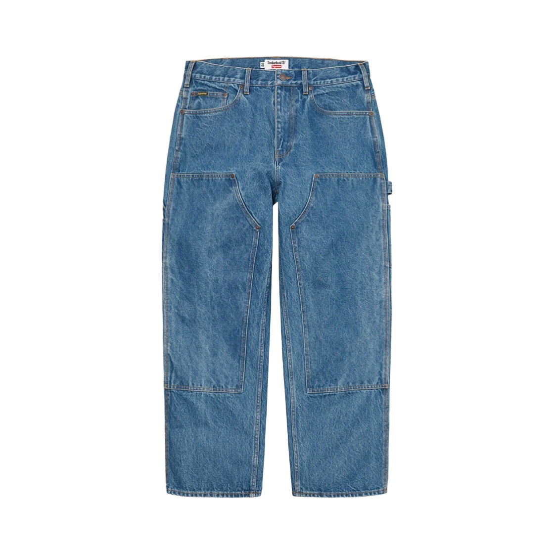 슈프림 x 팀버랜드 더블 니 페인터 팬츠 데님 - 21SS(Supreme x Timberland Double Knee Painter Pants Denim - 21SS)