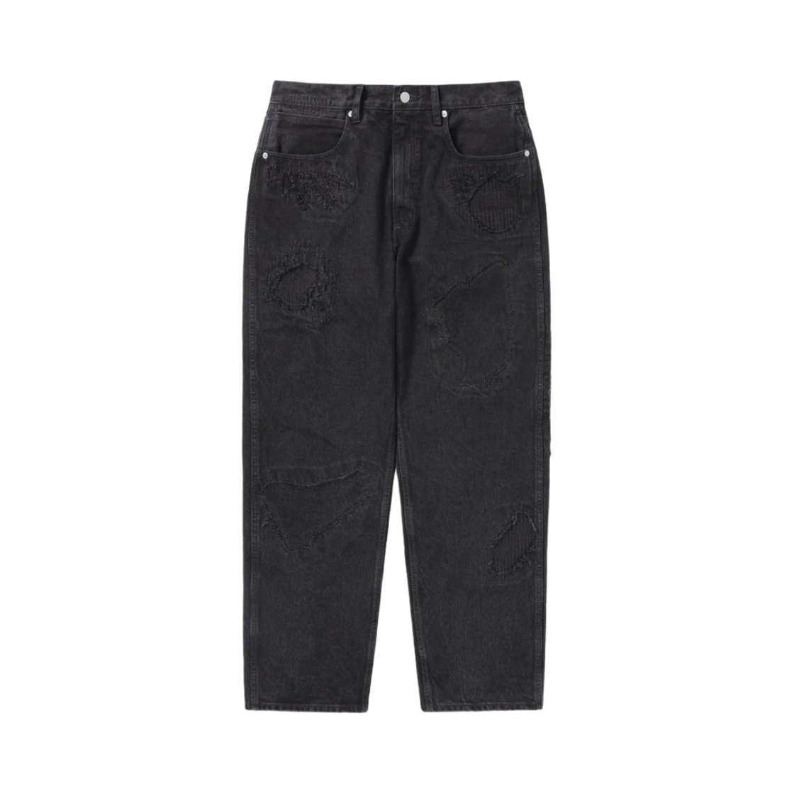 FX233DPA5P01BLK thisisneverthat x Felix the Cat Damaged Jeans Black