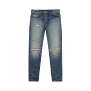 Essentials Denim Jeans Distressed Indigo - 20FW