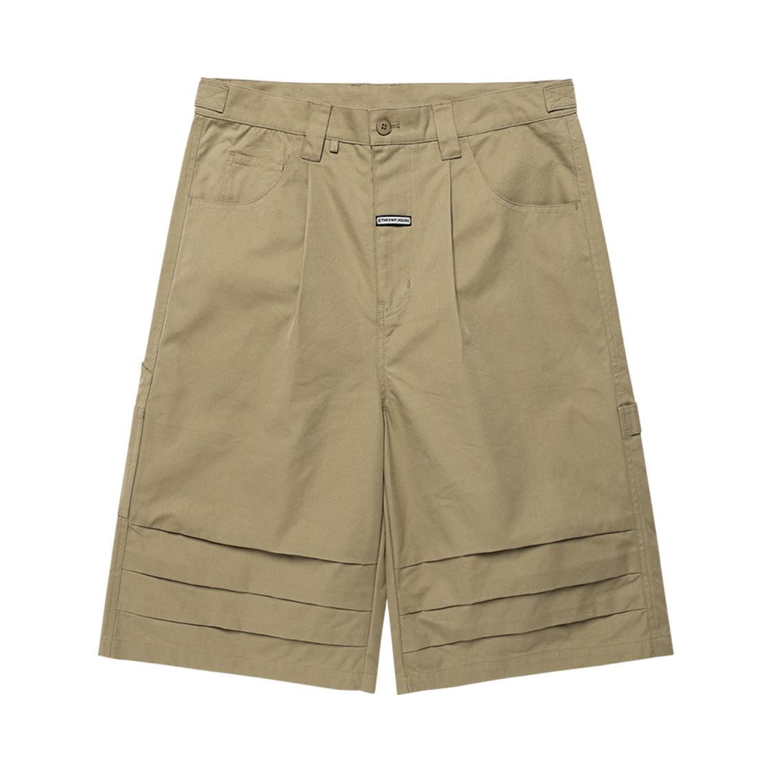 VH2FSUPA13ABE Thevinylhouse Three-Quarter Dart Pants Beige