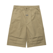 Thevinylhouse Three-Quarter Dart Pants Beige