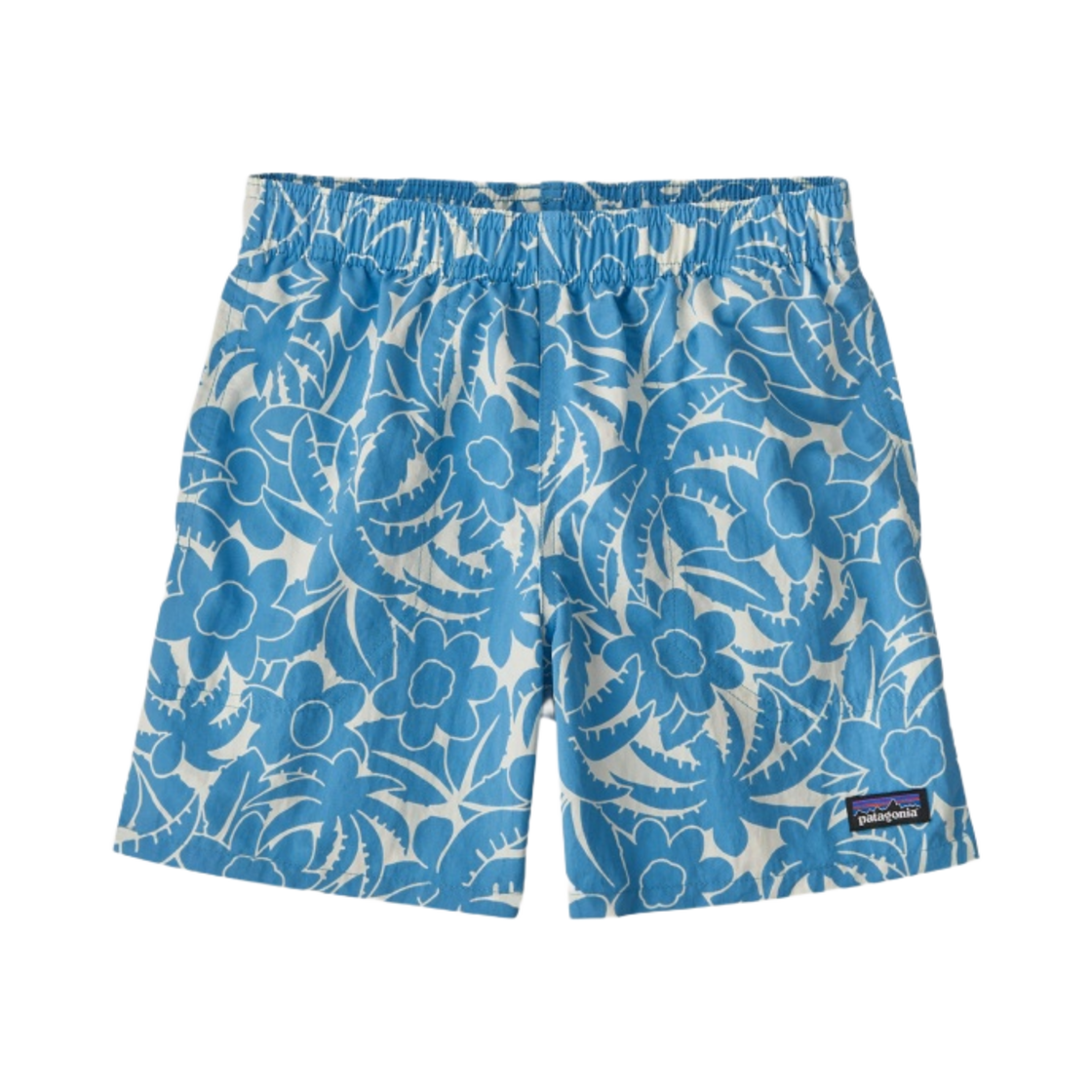 (키즈) 파타고니아 배기스 쇼츠 5인치 라인드 어번던스 버치 화이트((Kids) Patagonia Baggies Shorts 5 Inch Lined Abundance Birch White) - 1