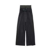 Balenciaga Layered Jogging Pants Black