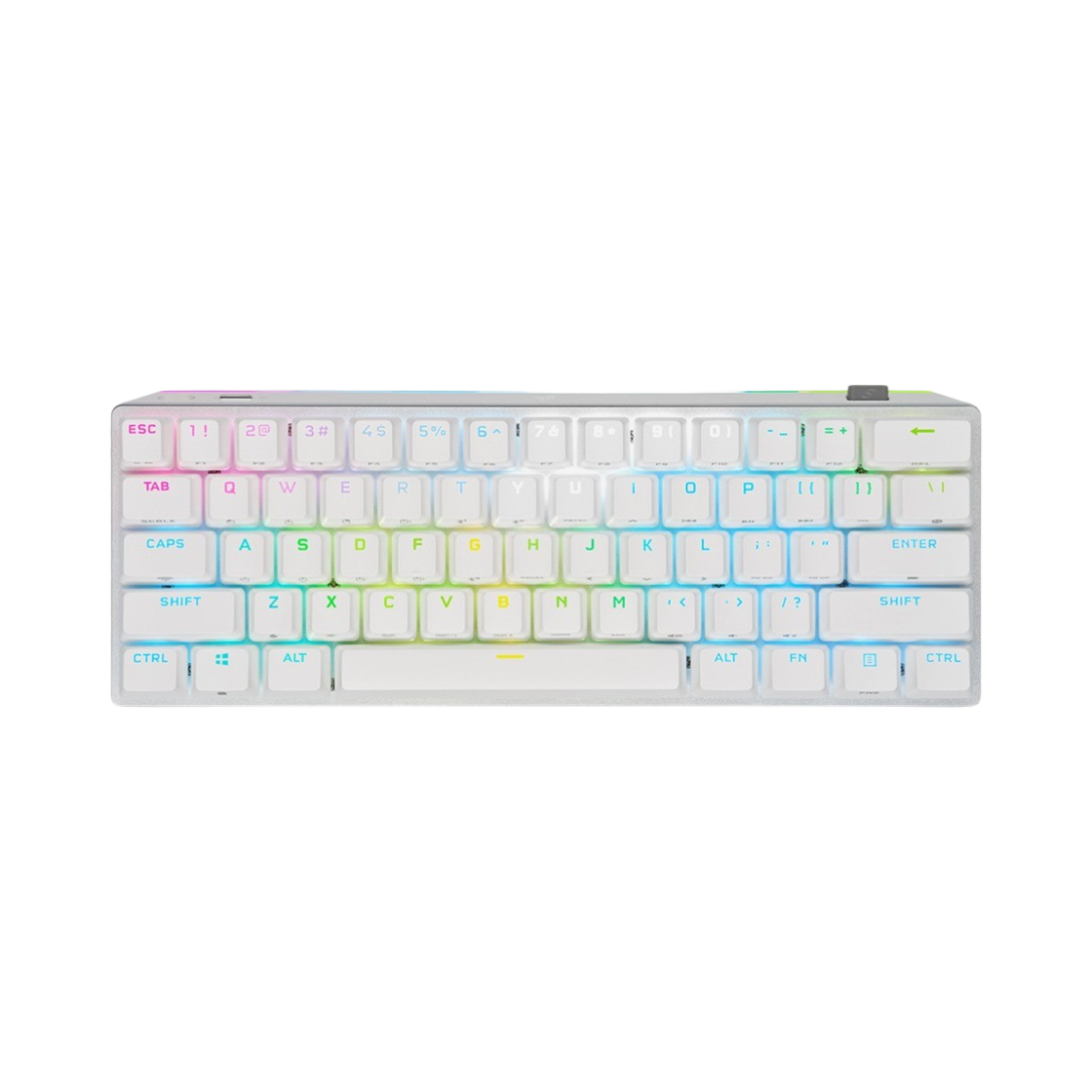 커세어 K70 RGB 프로 미니 무선 레드 화이트 영문 자판 (국내 정식 발매 제품)(Corsair K70 RGB Pro Mini Wireless Red White English Layout (Korean Ver.)) - 1