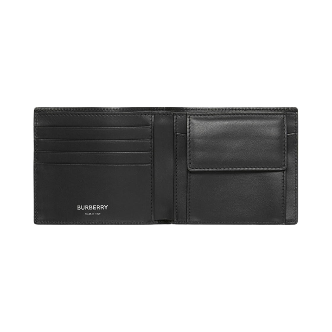 버버리 체크 코인 반지갑 네이비(Burberry Check Bifold Coin Wallet Navy) - 3