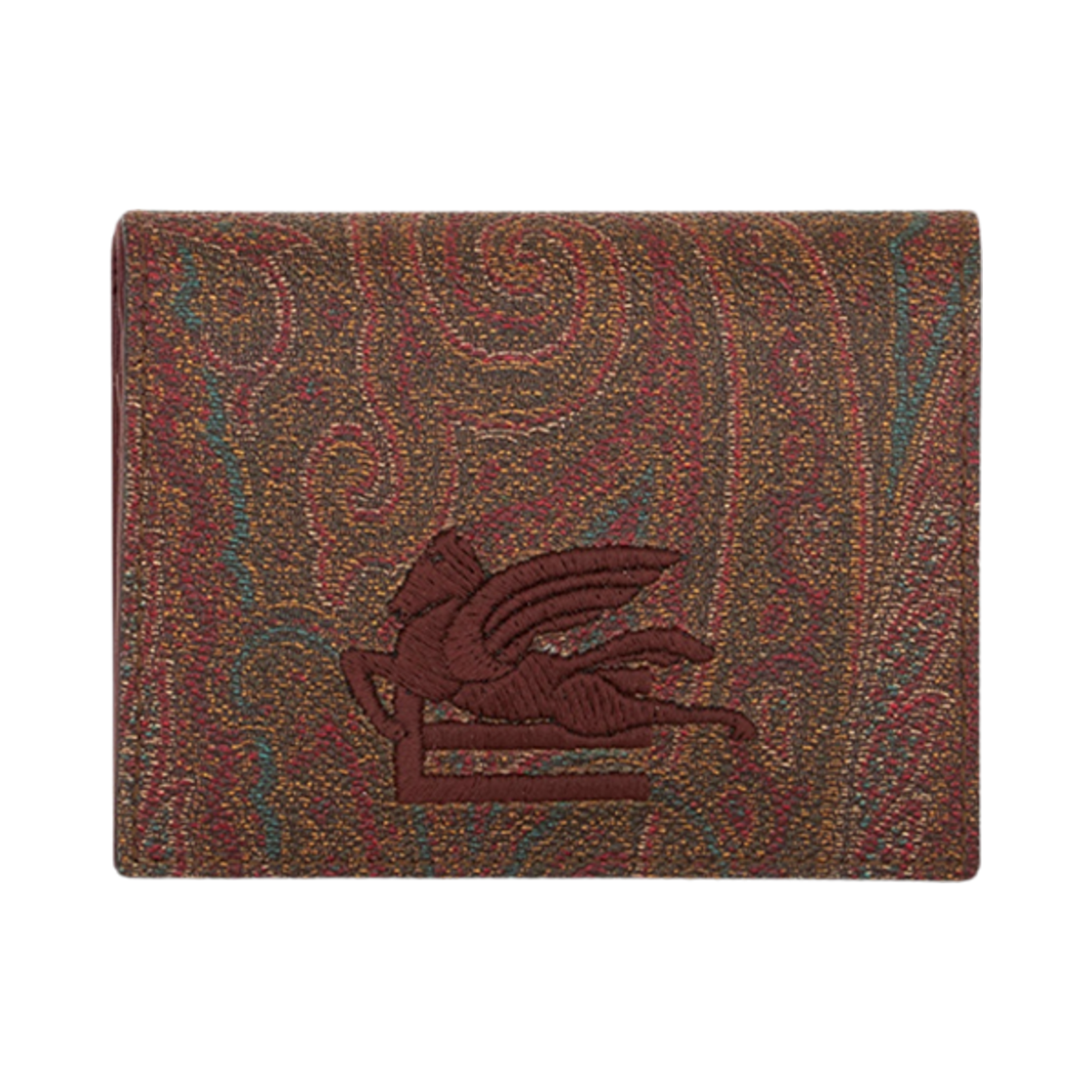 231P1I00375670600 Etro Small Paisley Purse Red