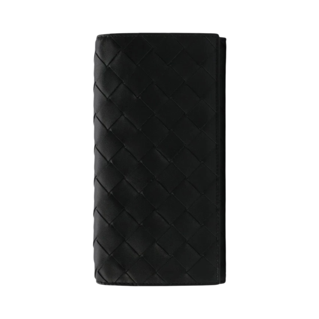 보테가 베네타 장지갑 블랙(Bottega Veneta Long Wallet Black) - 1