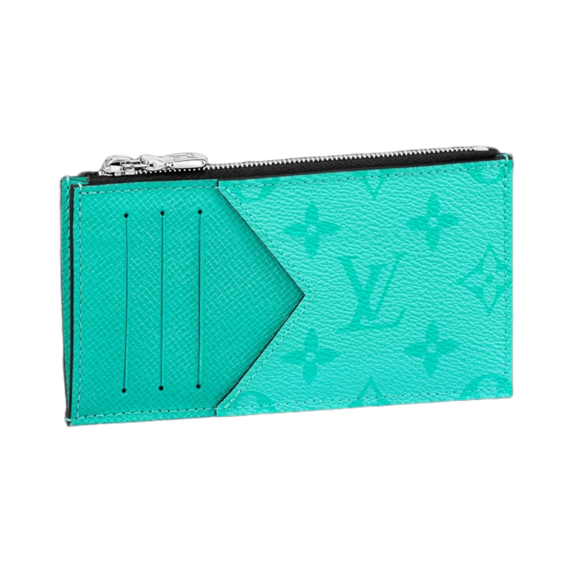 M30901 Louis Vuitton Coin Card Holder Miami Green