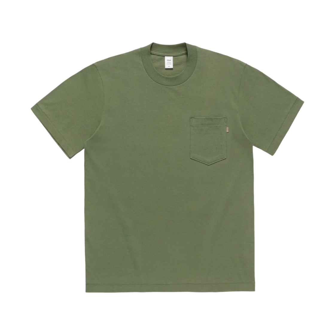 JJJ자운드 J90 포켓 티셔츠 올리브(JJJJound J90 Pocket T-Shirt Olive)