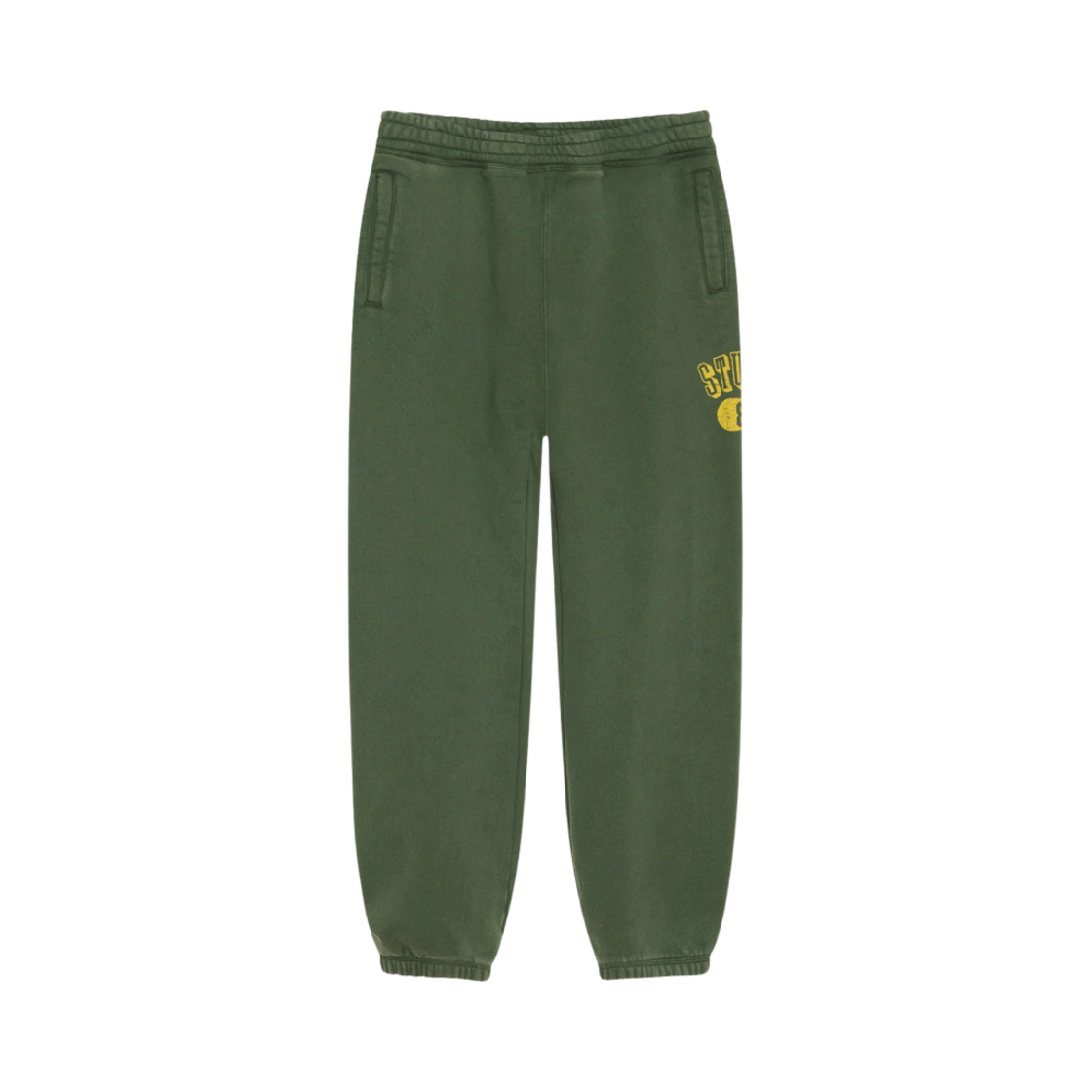 116695 Stussy 80 Fleece Pants Pine