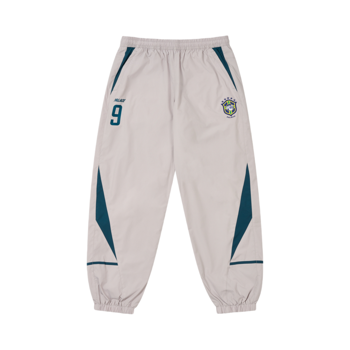 - Palace Pro Team 02 Shell Jogger Light Grey - 24FW
