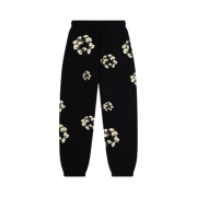 Denim Tears x Cactus Plant Flea Market Wreath Sweatpants Black