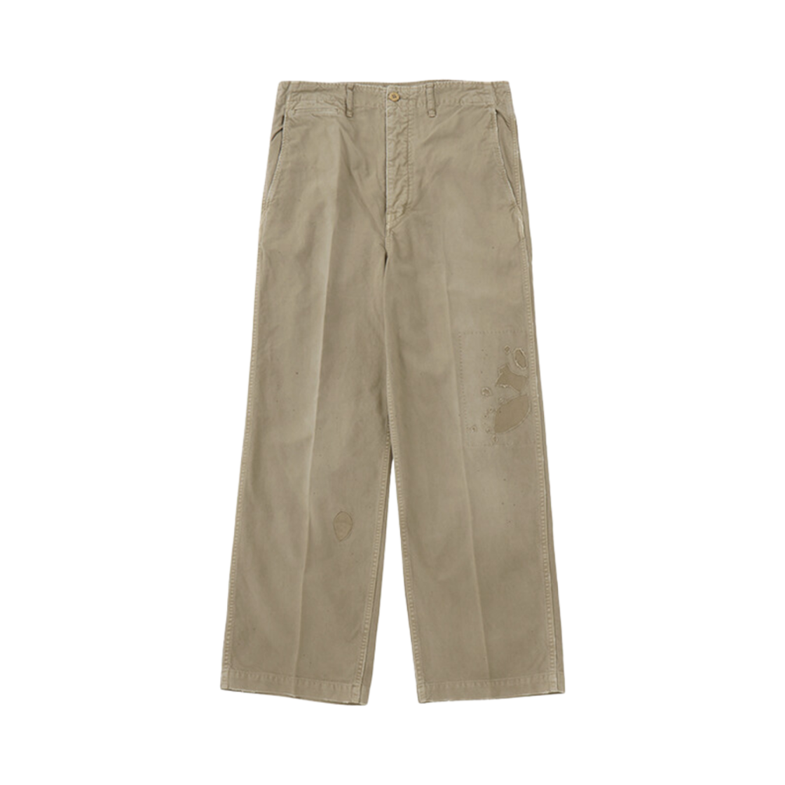비즈빔 와이드 EX 치노 팬츠 크래쉬 베이지 - 25SS(Visvim Wide EX Chino Pants Crash Beige - 25SS)