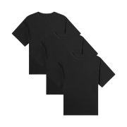 Essentials T-Shirt Black Reflective (3 Pack)