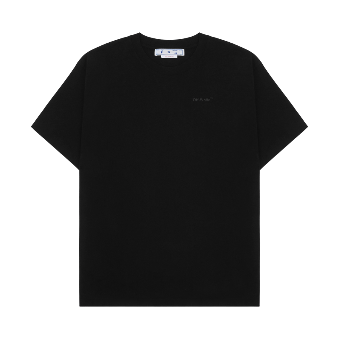 오프화이트 다이애그 탭 오버 숏슬리브 티셔츠 블랙(Off-White Diag Tab Over S/S T-Shirt Black) - 2