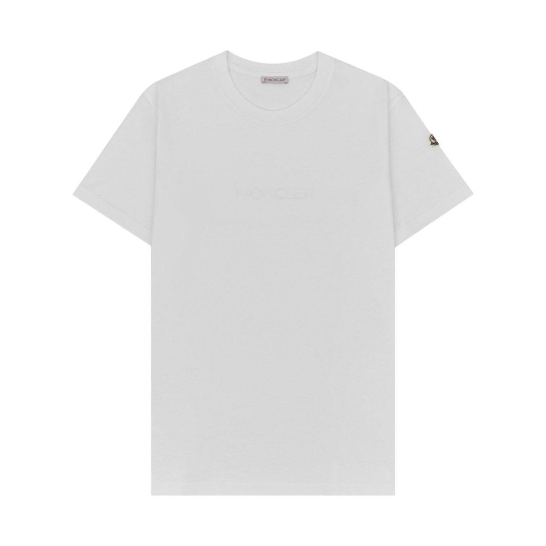 (W) 몽클레르 지로콜로 로고 티셔츠 화이트 - 20FW((W) Moncler Girocollo Logo T-Shirt White - 20FW) - 1