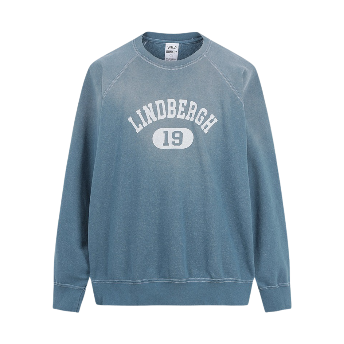 와일드 동키 린드버그 스웨트셔츠 페이디드 페트롤(Wild Donkey Lindbergh Sweatshirt Faded Petrol)