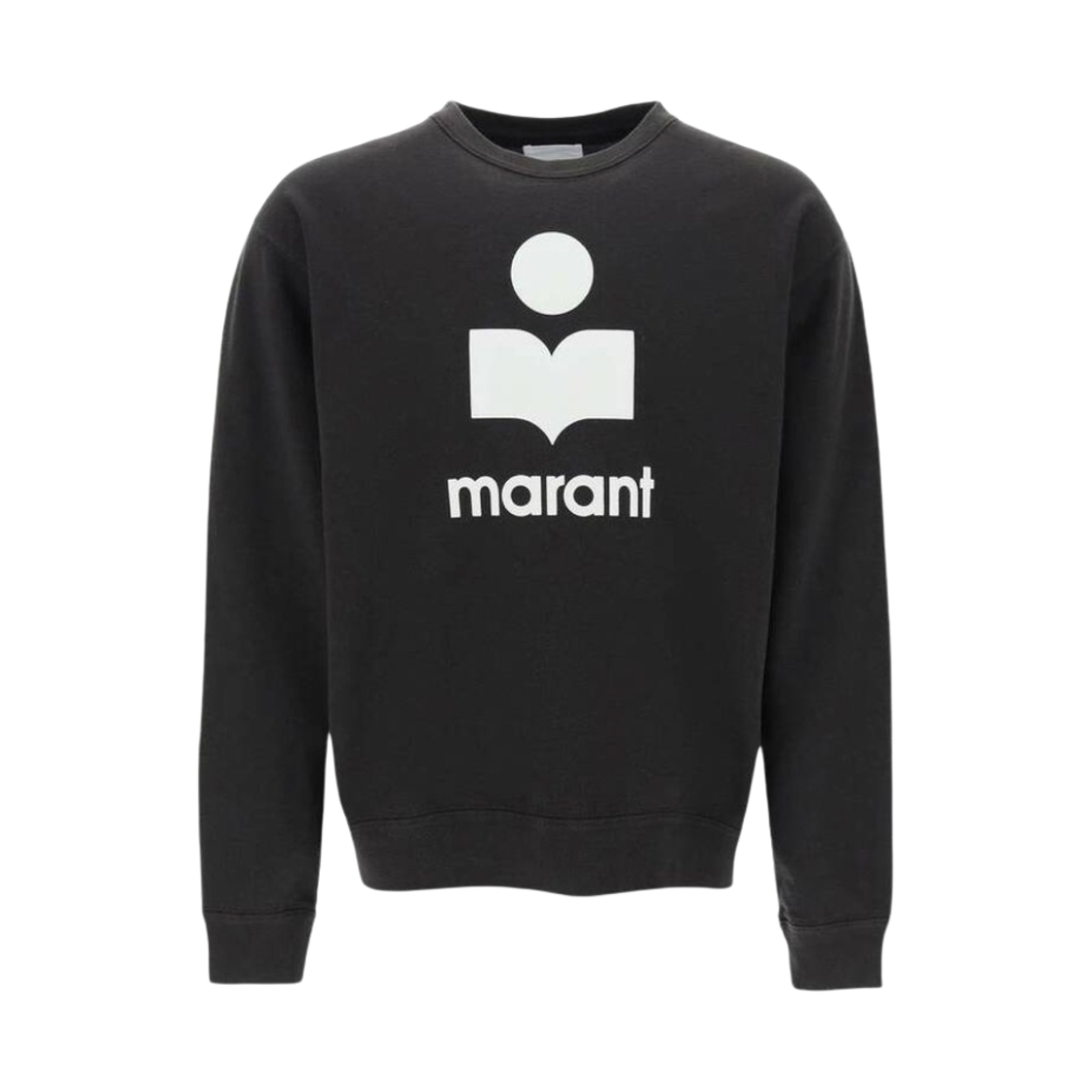 이자벨 마랑 미코이 로고 코튼 스웨트셔츠 블랙 - 24SS