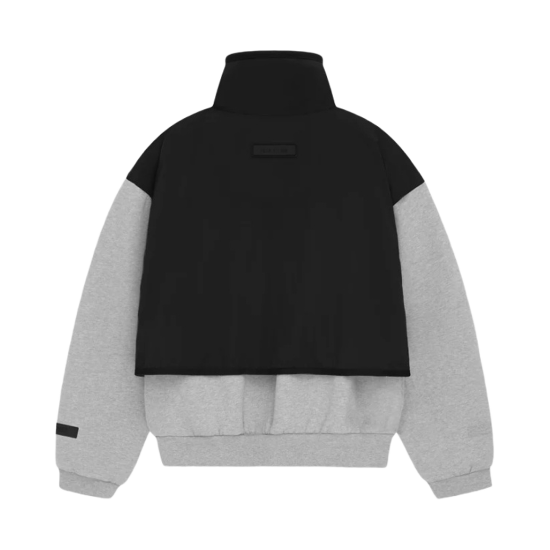 (키즈) 에센셜 나일론 플리스 모크넥 스웨터 라이트 헤더 그레이 - 24SS((Kids) Essentials Nylon Fleece Mockneck Sweater Light Heather Grey - 24SS) - 2