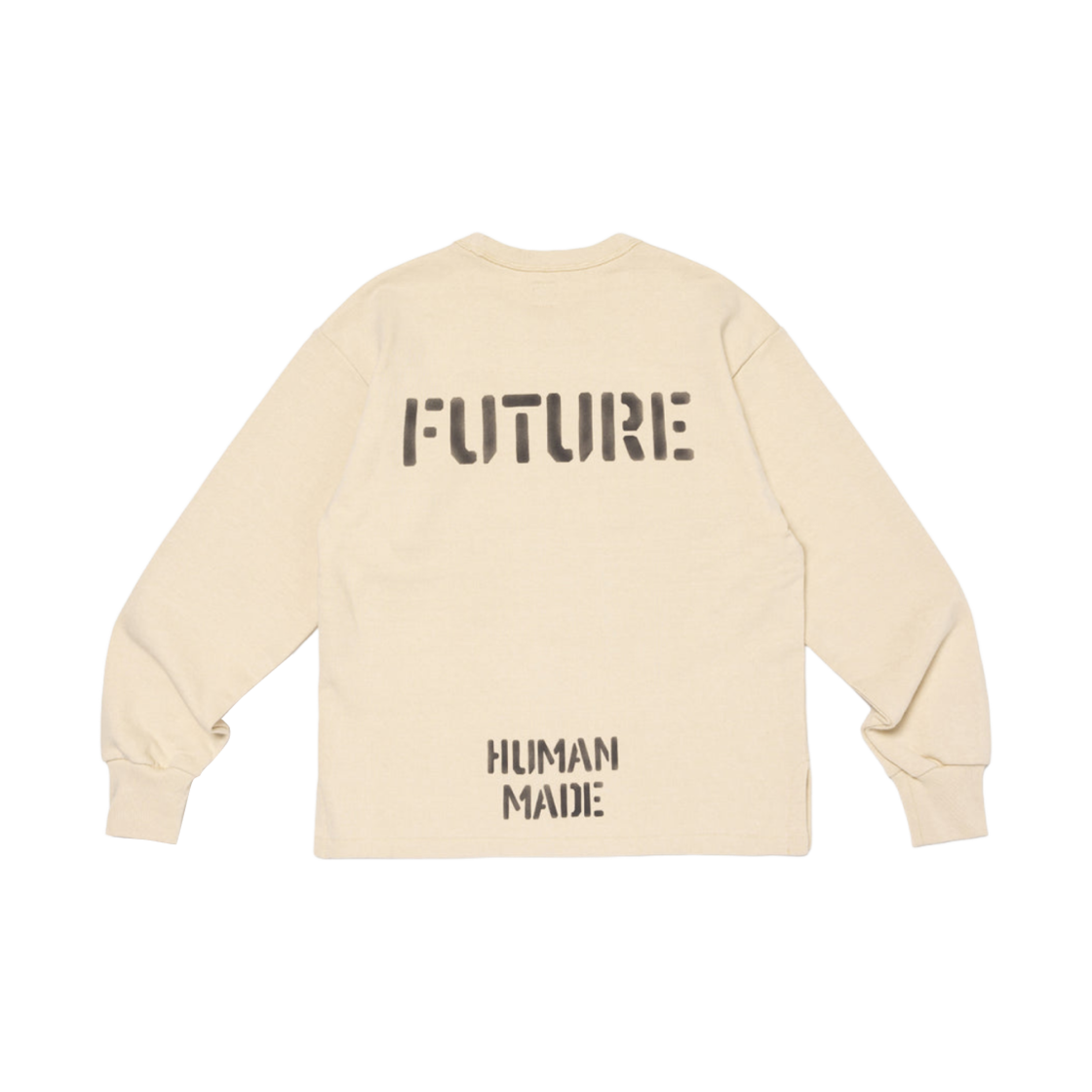 HM28CS009 Human Made Military Sweatshirt Beige