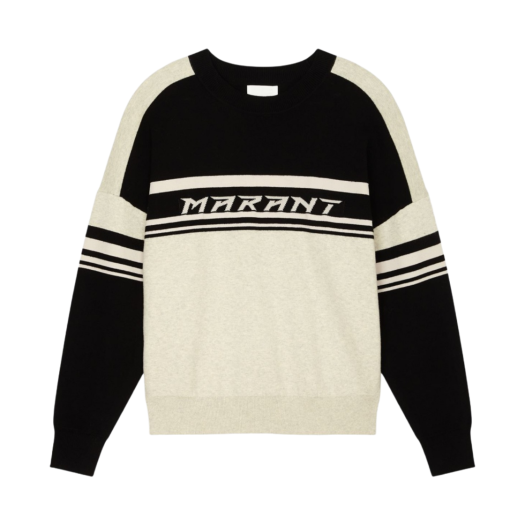 Isabel Marant Colby Cotton Sweater Black - 23FW