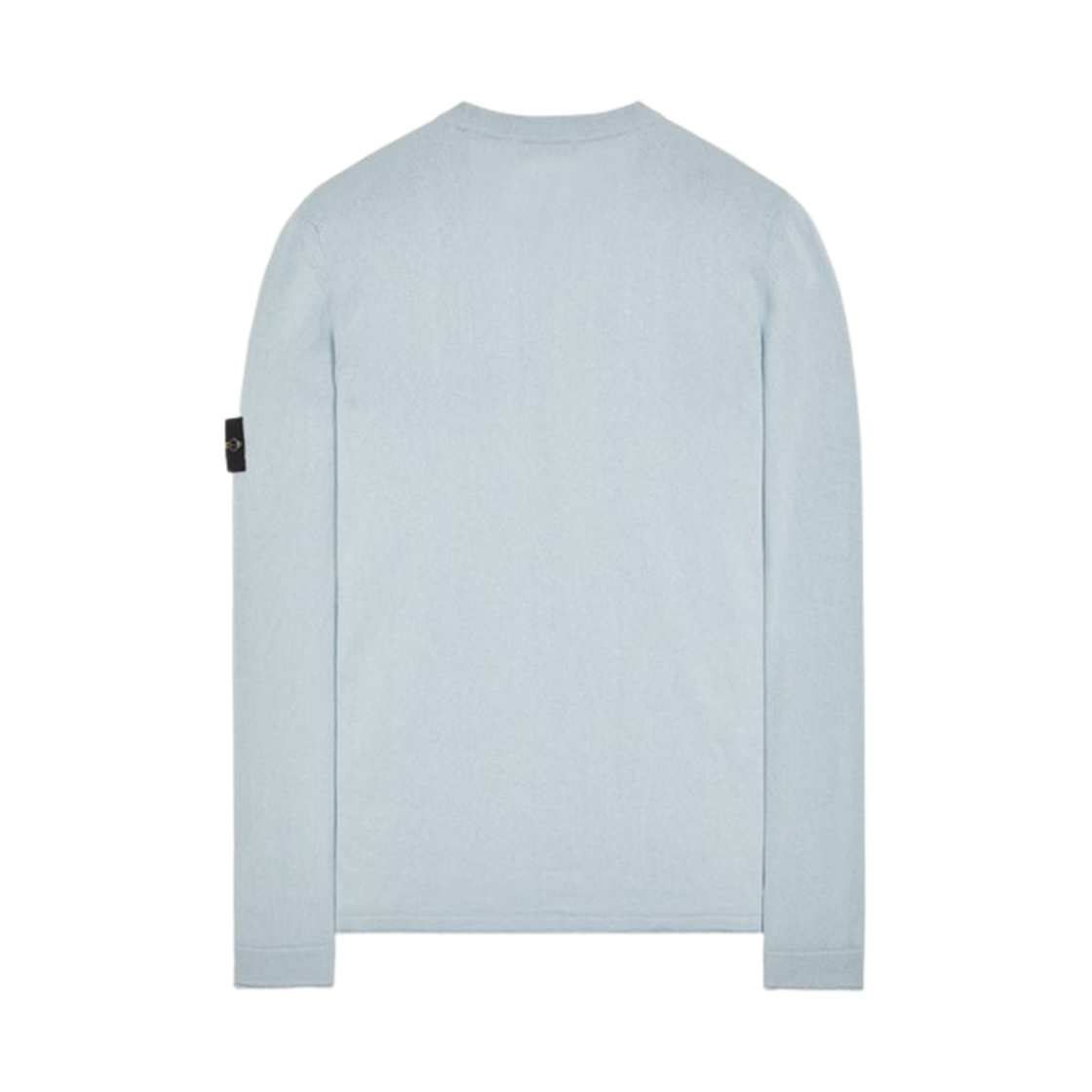 스톤 아일랜드 532B9 로우 핸드 코튼 크루넥 니트 스카이 블루 - 24SS(Stone Island 532B9 Raw Hand Cotton Crewneck Knit Sky Blue - 24SS) - 2