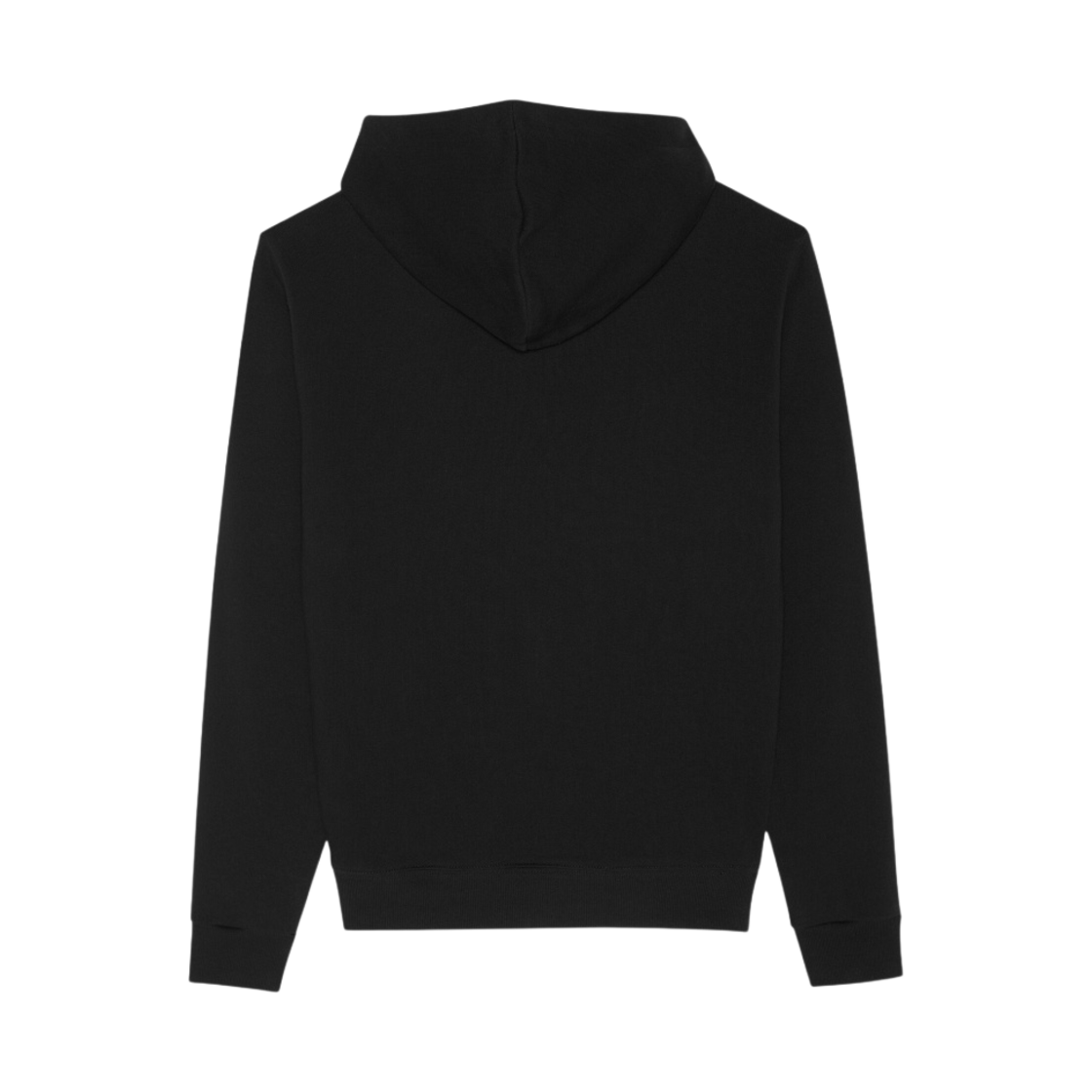 (W) 생로랑 리브 고쉬 로고 후드 블랙((W) Saint Laurent Rive Gauche Logo Hoodie Black) - 2
