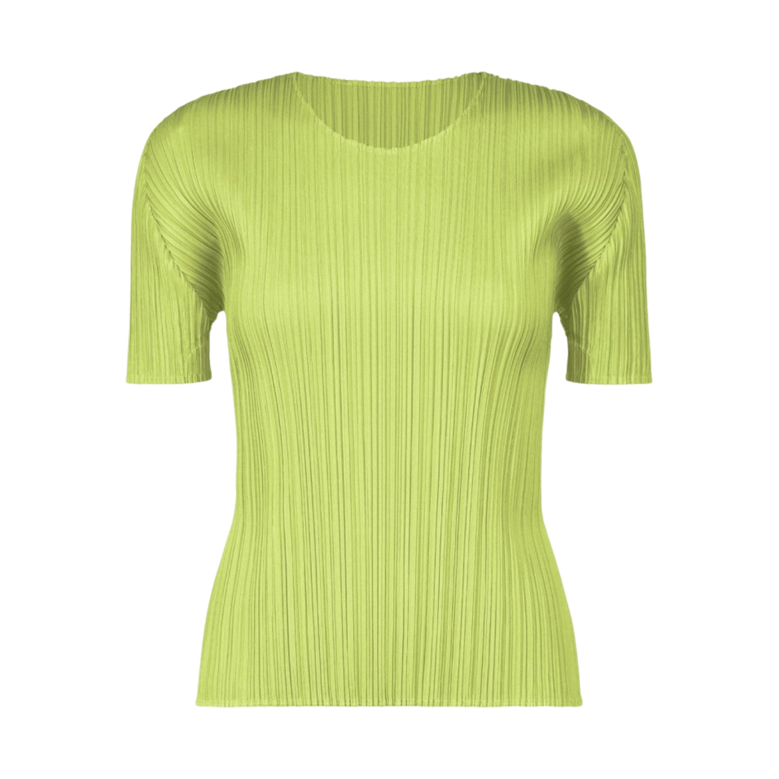 PP31-JK151-60 (W) Pleats Please Issey Miyake MC April Top Pale Green