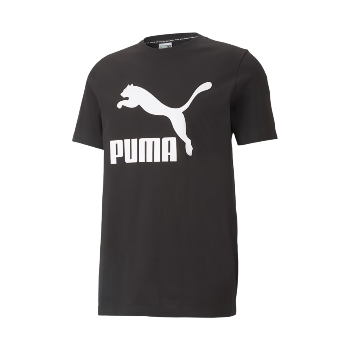 530088-01 Puma Classics Logo T-Shirt Black