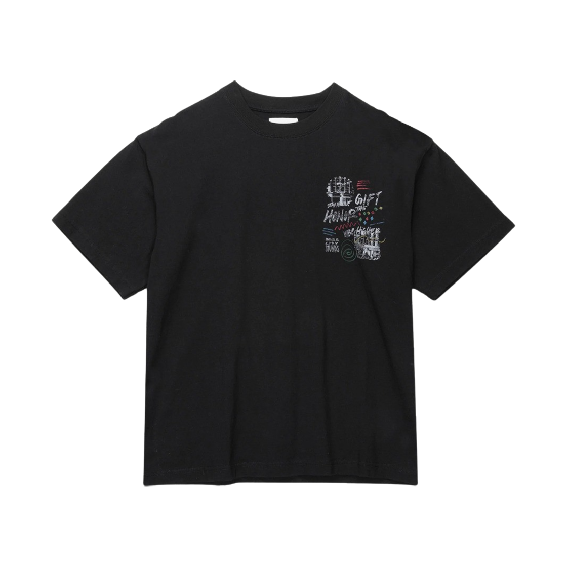 오너더기프트 HTG 바이브 하이어 숏슬리브 티 블랙(Honor the Gift HTG Vibe Higher SS Tee Black)