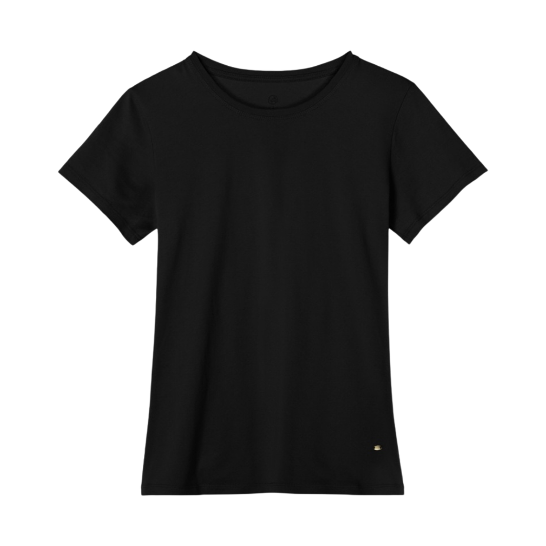 - (W) Umer Supima Basic T-Shirt Black