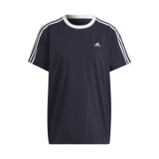 (W) Adidas Essential 3-Stripes BF T-Shirt Legendary Ink - KR Sizing