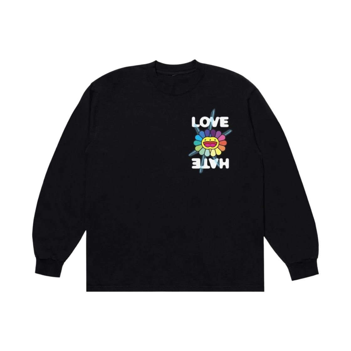 카이카이 키키 x 포스트 말론 추즈 유어 사이드 롱슬리브 티셔츠 블랙(Kaikai Kiki x Post Malone Choose Your Side Long Sleeve T-Shirt Black) - 2