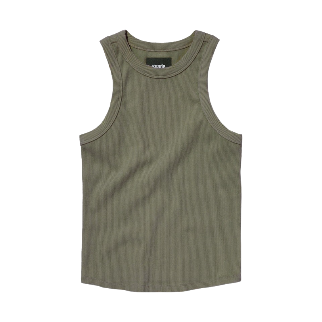 스웨이드 워시드 슬리브리스 카키