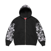 Supreme Aoi Zip Up Hooded Sweatshirt Black - 24SS