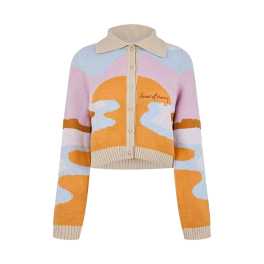 HSBA443RC House of Sunny Women The Rise Tripper Cardigan