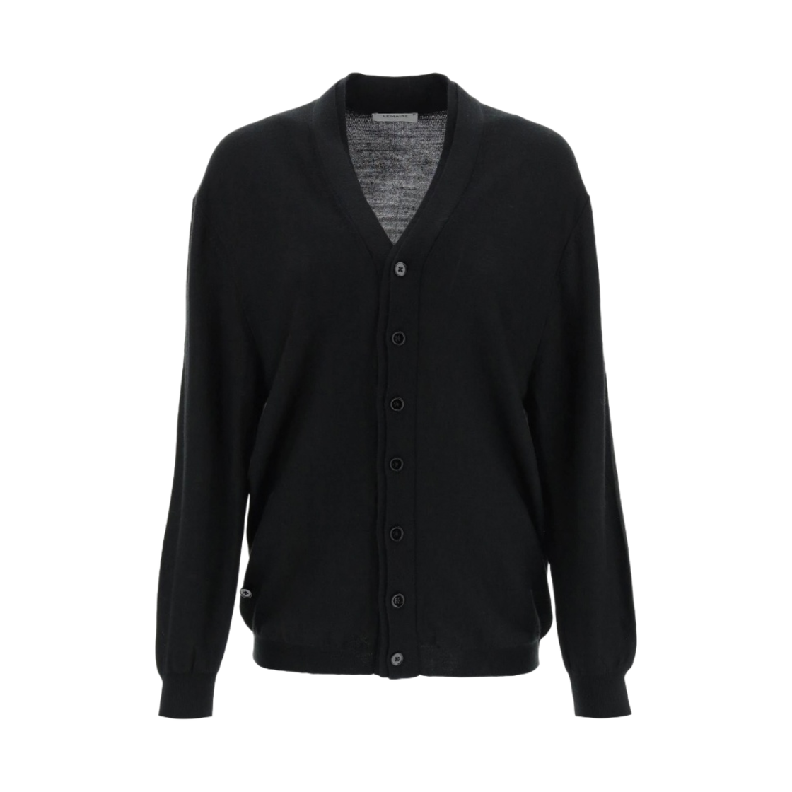 (W) 르메르 메리노 블렌드 가디건 블랙((W) Lemaire Merino Blend Cardigan Black) - 1