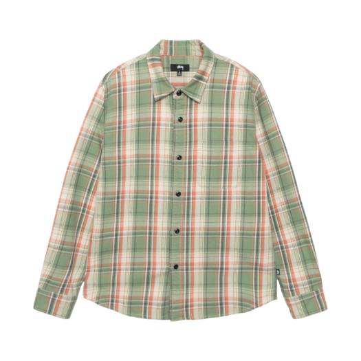 トップス STUSSY DAN WASHED COTTON PLAID SHIRT STUSSY DAN WASHED COTTON PLAID SHIRT - メルカリ