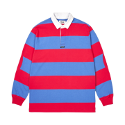 Palace Elbow Stripe Rugby Blue Red - 24SS