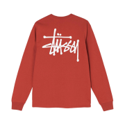 Stussy Basic Stussy LS T-Shirt Brick 2021