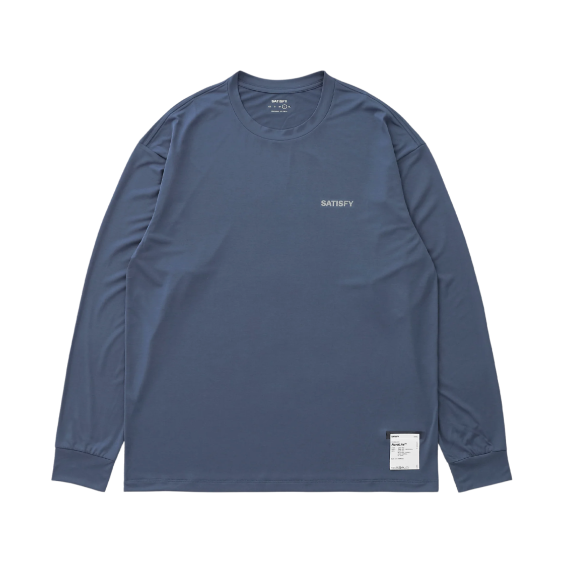 11001-VI-SAB Satisfy Auralite Long T-Shirt Vintage Indigo