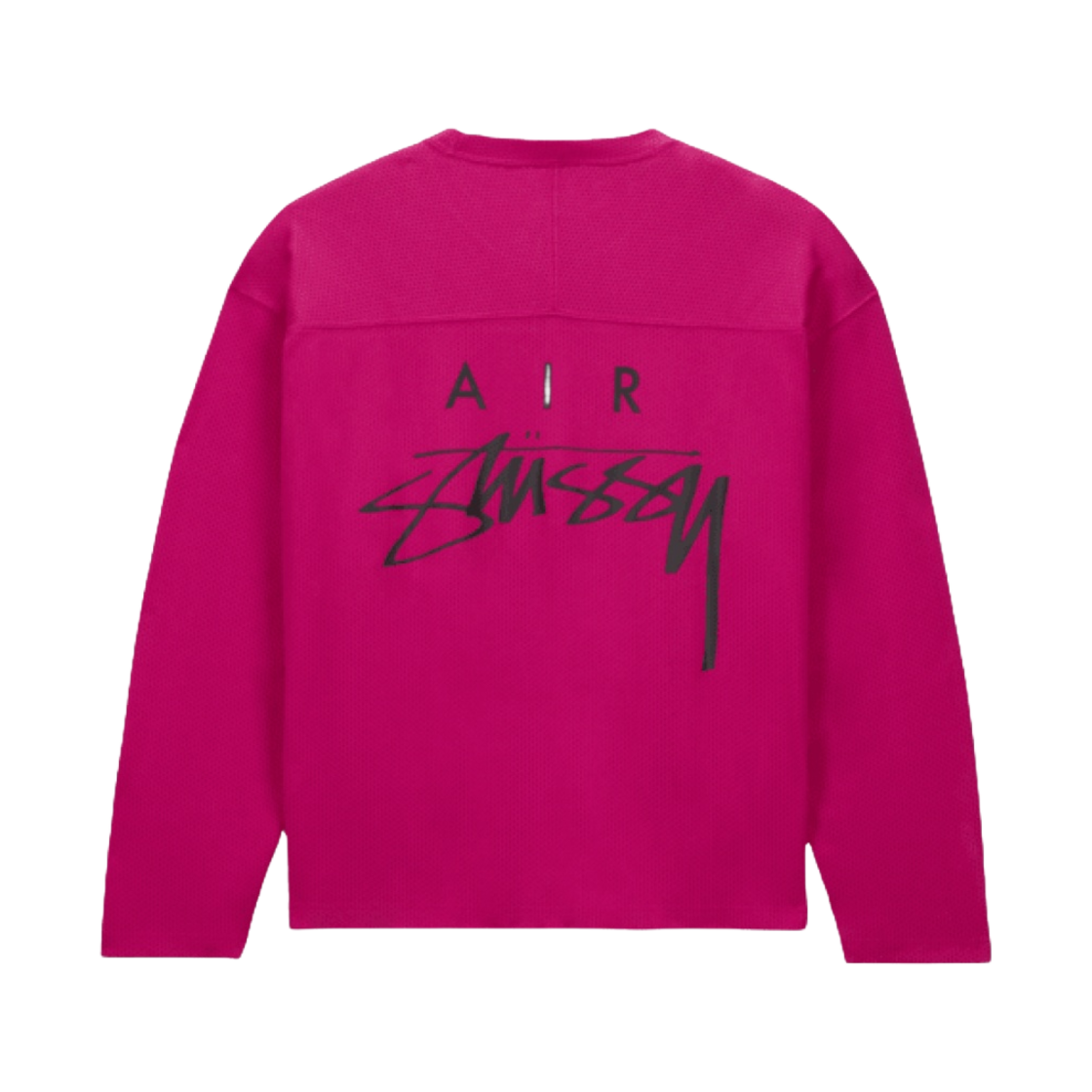 나이키 x 스투시 롱슬리브 탑 파이어베리 (FJ9165-615)